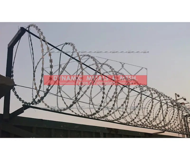 Dynamic Metals & Mesh - Razor Wire, Chain Link Fences, Barbed Wire, Weld Mesh, Electric Fences, Hesco Bags, General Supplier.