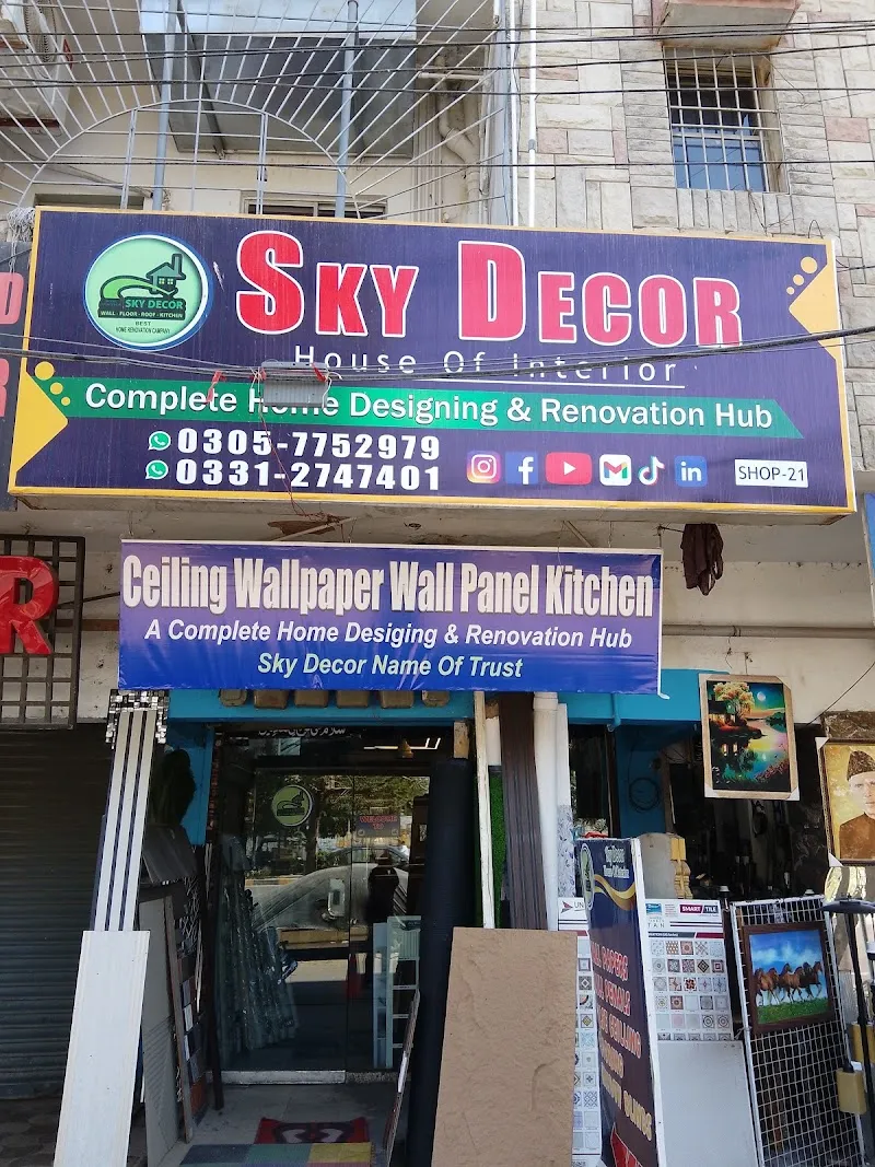 🇵🇰 Sky Decor🥇 – False Ceiling & Interior Design Karachi