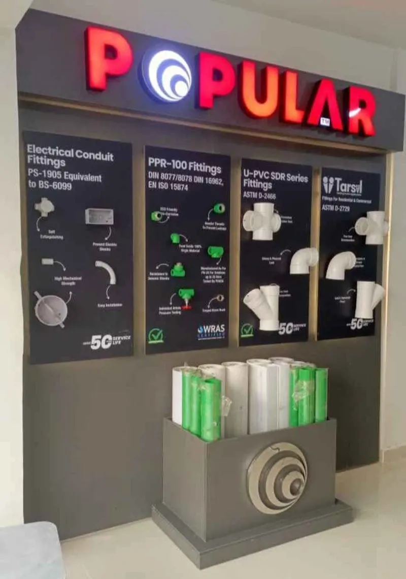 Popular Pipes and Fittings Islamabad